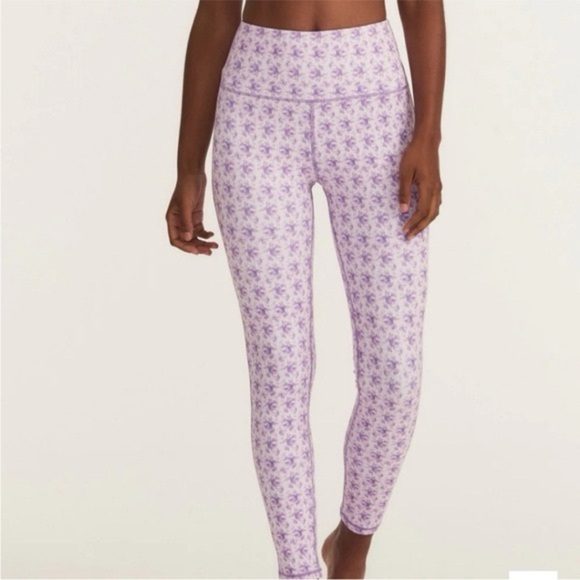 LoveShackFancy Lavender Floral Leggings - Picture 2 of 10